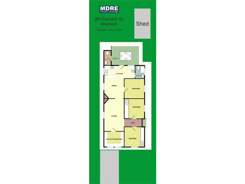 26 Gamack Street, Mayfield NSW 2304 Floorplan