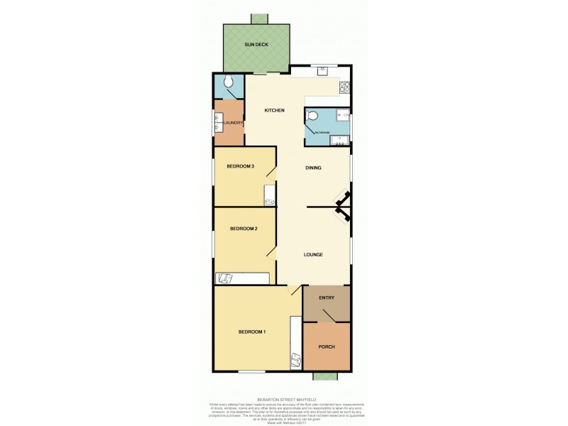 89 Barton Street, Mayfield NSW 2304 Floorplan
