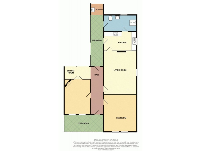 27 Clara Street, Mayfield East NSW 2304 Floorplan