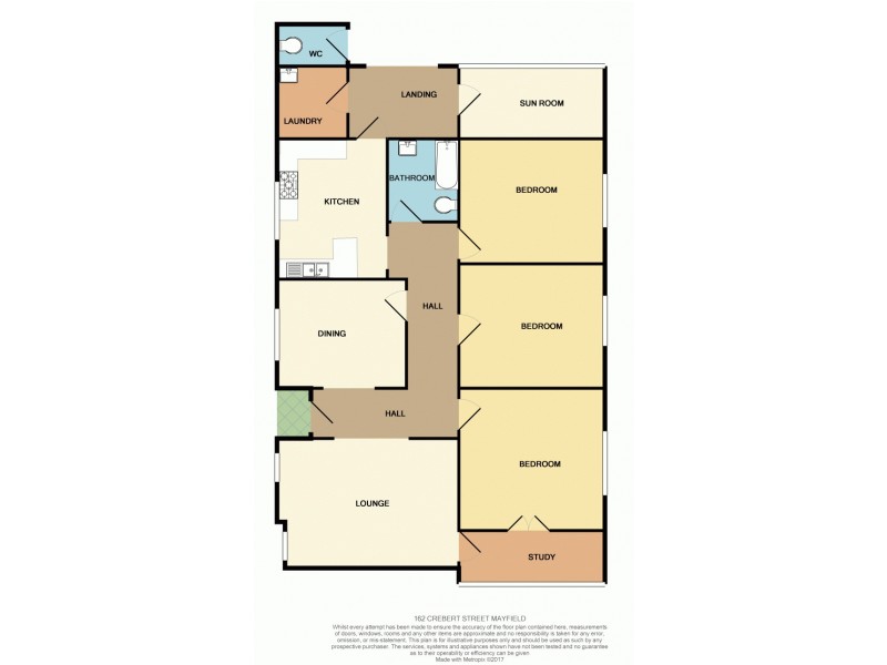 162 Crebert Street, Mayfield NSW 2304 Floorplan