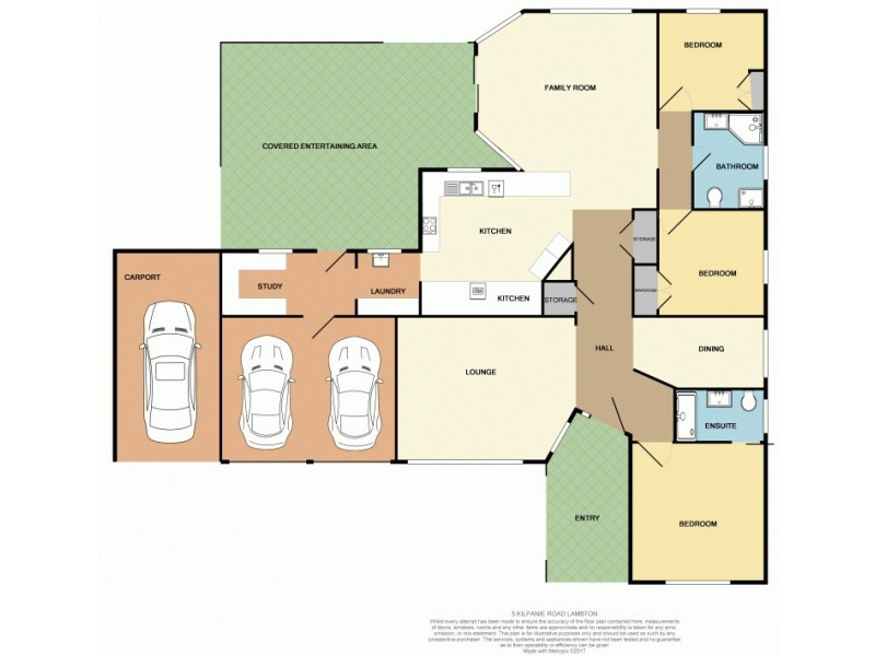 5 Kilpanie Road, Lambton NSW 2299 Floorplan
