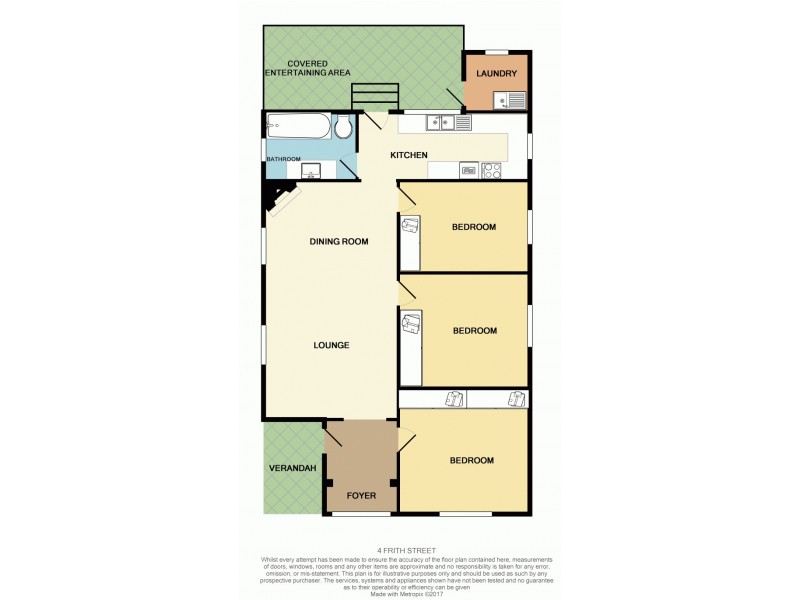 4 Frith Street, Mayfield NSW 2304 Floorplan