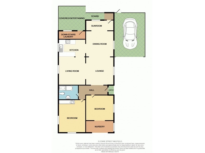 5 Cowie Street, Mayfield NSW 2304 Floorplan