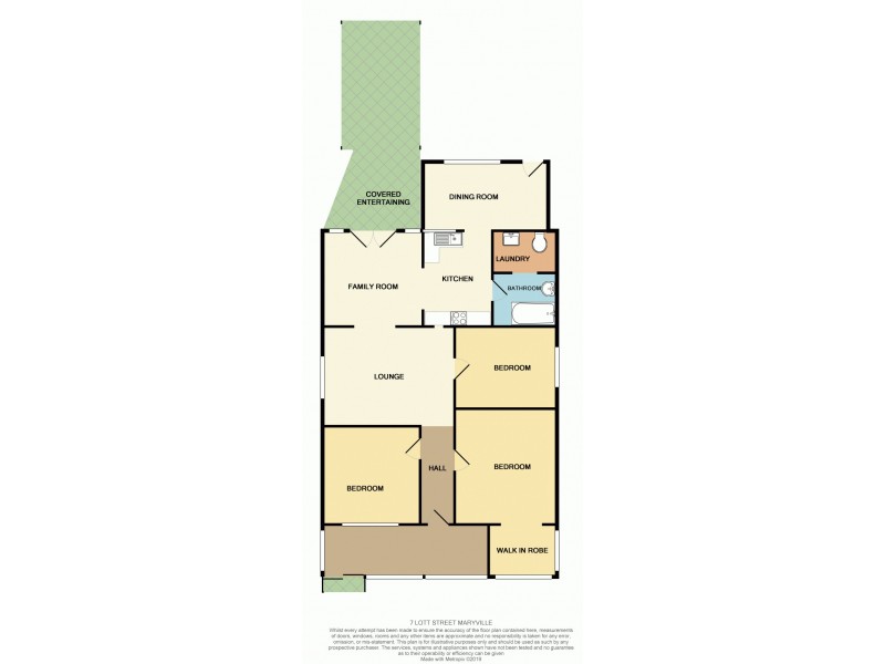 7 Lott Street, Maryville NSW 2293 Floorplan