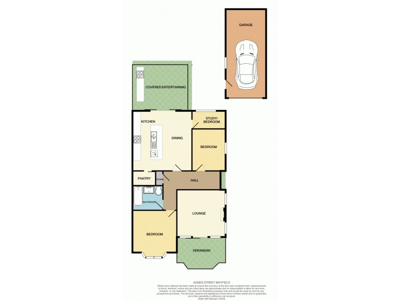 15 Agnes Street, Mayfield NSW 2304 Floorplan