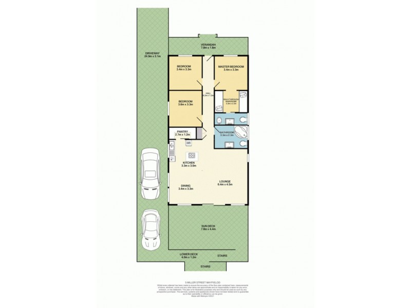 5 Miller Street, Mayfield NSW 2304 Floorplan