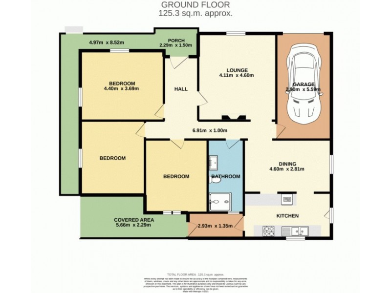 21 Frith Street, Mayfield NSW 2304 Floorplan