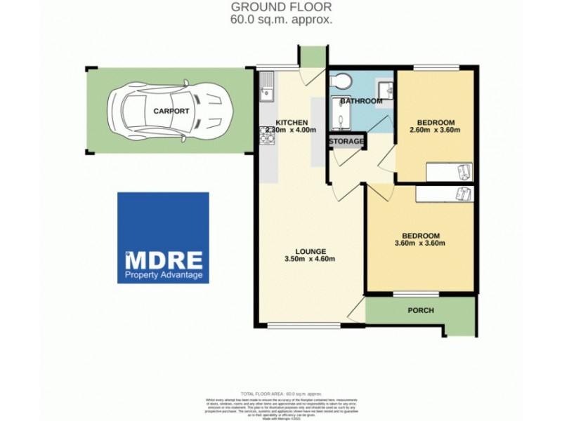 Unit 1 549 Maitland Road, Mayfield NSW 2304 Floorplan