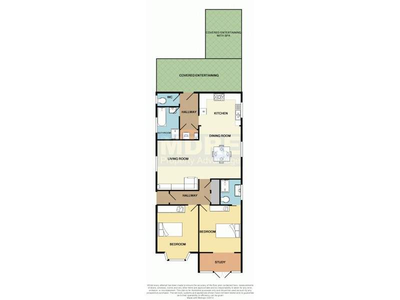 16 Werribi Street, Mayfield West NSW 2304 Floorplan