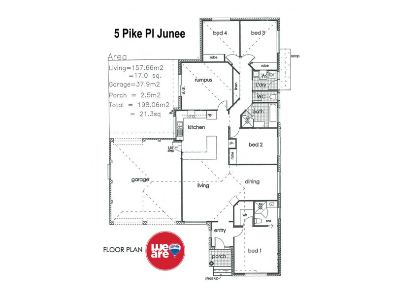 5 Pike Place, Junee NSW 2663 Floorplan