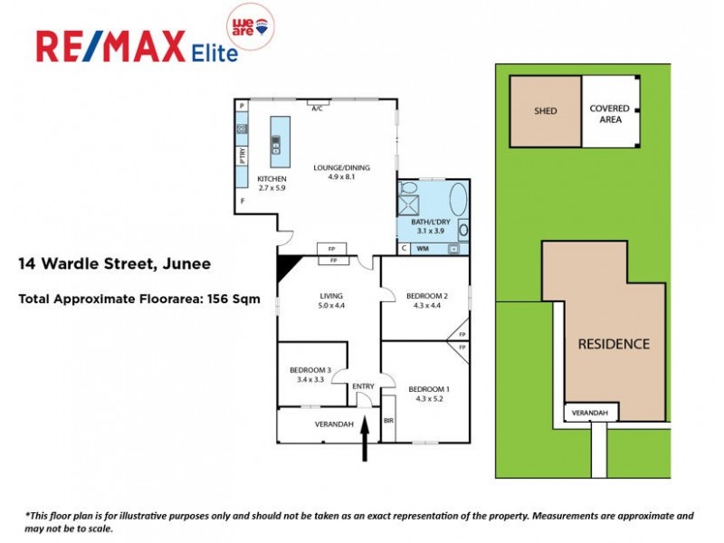 14 Wardle Street, Junee NSW 2663 Floorplan