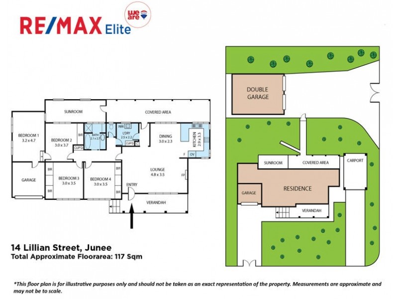 14 Lillian Street, Junee NSW 2663 Floorplan