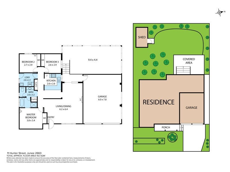 11 Hunter St, Junee NSW 2663 Floorplan