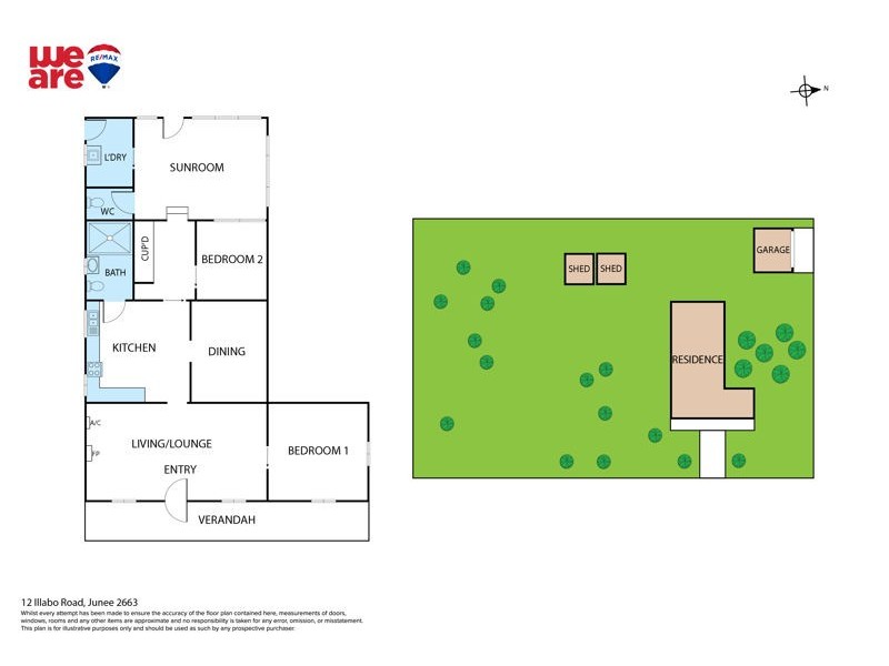 12 Illabo Road, Junee NSW 2663 Floorplan