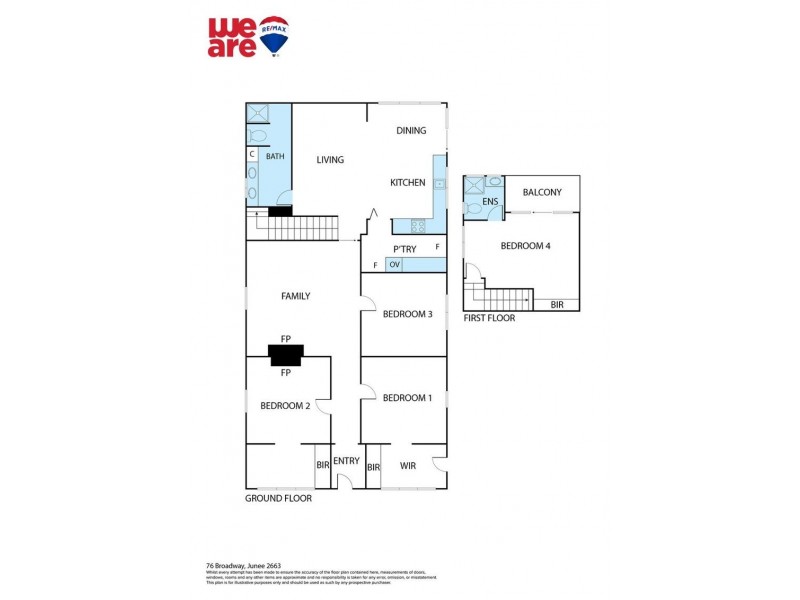 76 Broadway, Junee NSW 2663 Floorplan