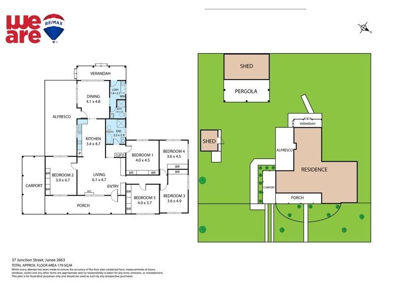 37 Junction Street, Junee NSW 2663 Floorplan