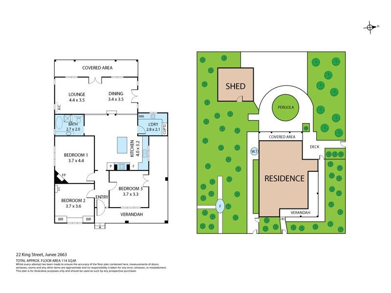 22 King St, Junee NSW 2663 Floorplan