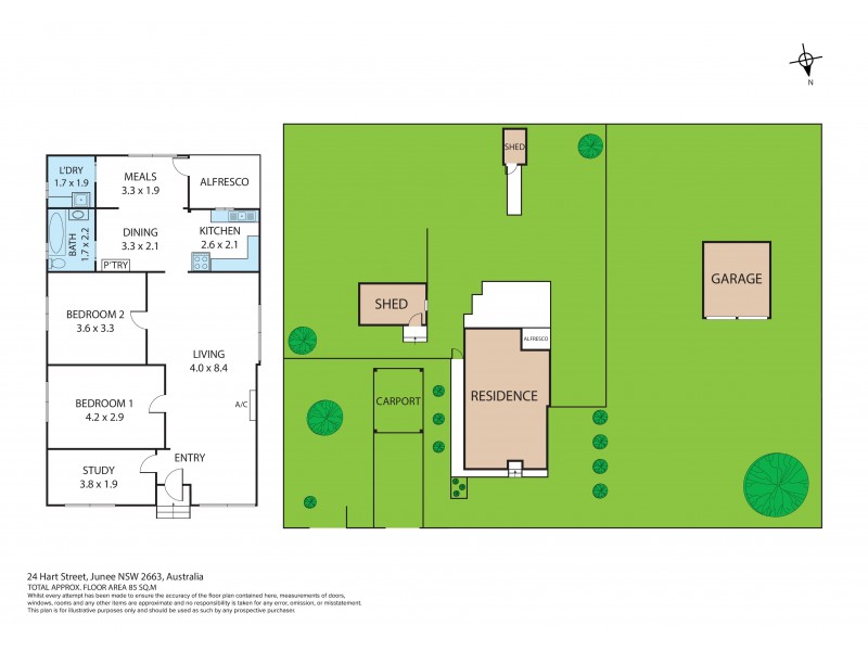 17 to 21 Hart St, Junee NSW 2663 Floorplan