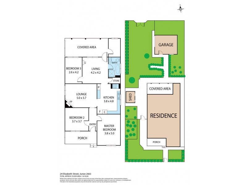 24 Elizabeth Street, Junee NSW 2663 Floorplan