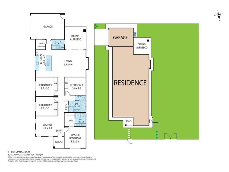 11 Hill Street, Junee NSW 2663 Floorplan
