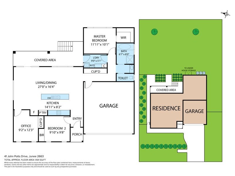 41 John Potts Dr, Junee NSW 2663 Floorplan