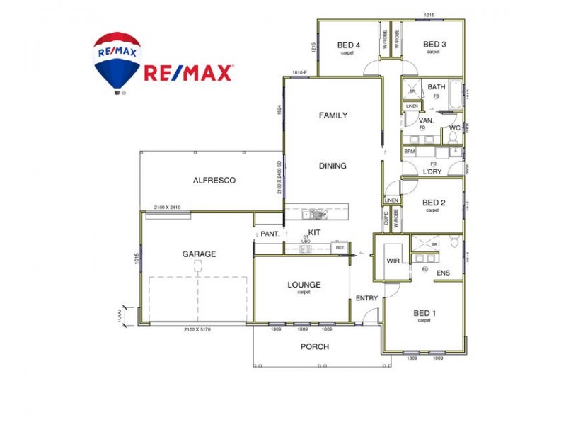 Lot 12 Hayes Cres, Junee NSW 2663 Floorplan