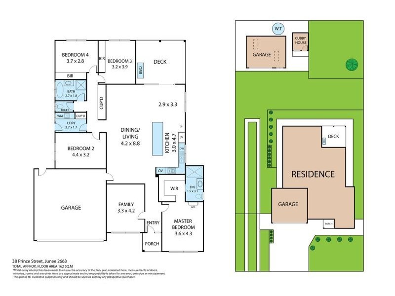 38 Prince Street, Junee NSW 2663 Floorplan