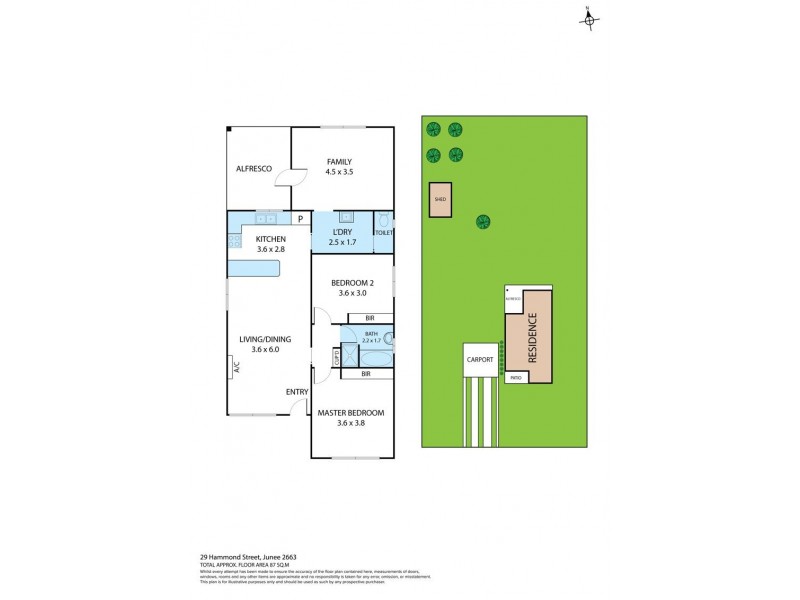 29 Hammond Street, Junee NSW 2663 Floorplan