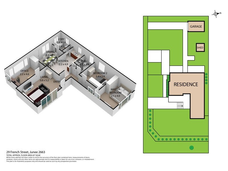 29 French Street, Junee NSW 2663 Floorplan