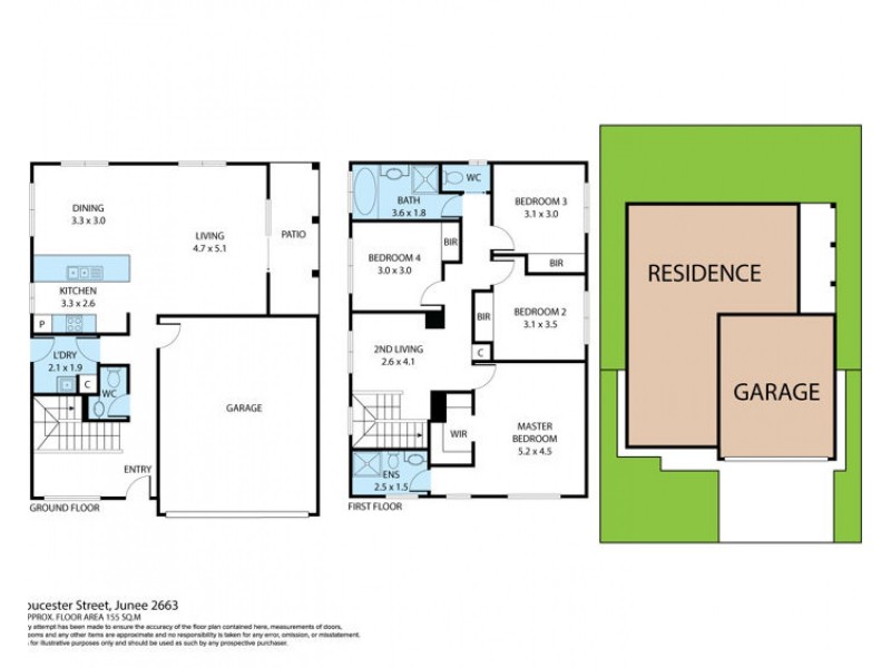 43 Gloucester Street, Junee NSW 2663 Floorplan