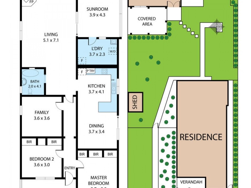 27 Dalley Street, Junee NSW 2663 Floorplan