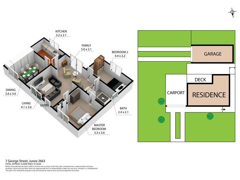 7 George Street, Junee NSW 2663 Floorplan