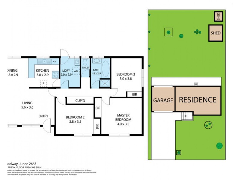 30 Broadway, Junee NSW 2663 Floorplan