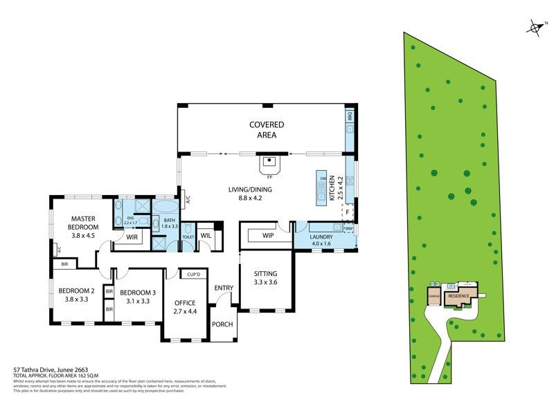 57 Tathra Drive, Junee NSW 2663 Floorplan