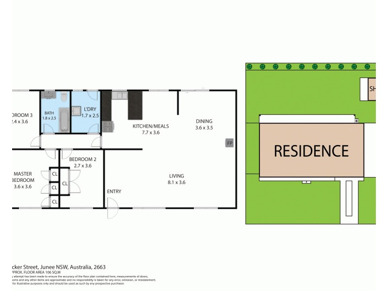 17 Ducker Street, Junee NSW 2663 Floorplan