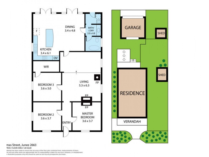 17 Thomas Street, Junee NSW 2663 Floorplan