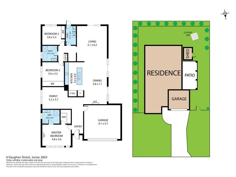 6 Vaughan street, Junee NSW 2663 Floorplan