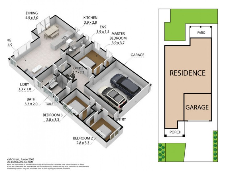 6/37 Waratah Drive, Junee NSW 2663 Floorplan