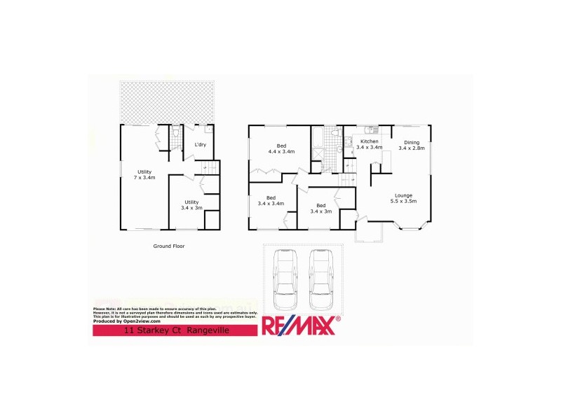 11 Starkey Court, Rangeville QLD 4350 Floorplan