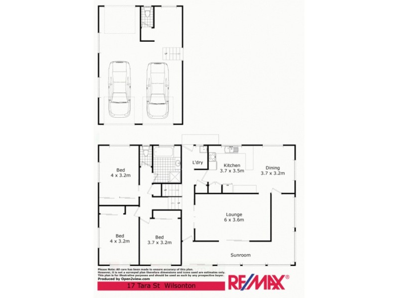 17 Tara Street, Wilsonton QLD 4350 Floorplan