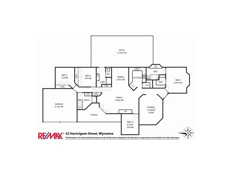 52 Hartvigsen Street, Wyreema QLD 4352 Floorplan