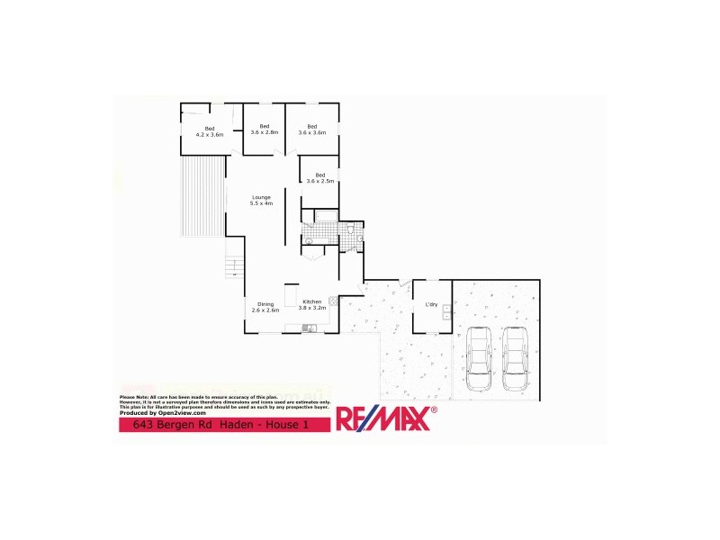 643 Bergen Road, Haden QLD 4353 Floorplan