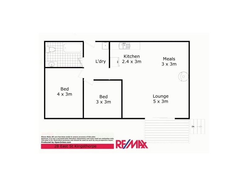 28 East Street, Kingsthorpe QLD 4400 Floorplan