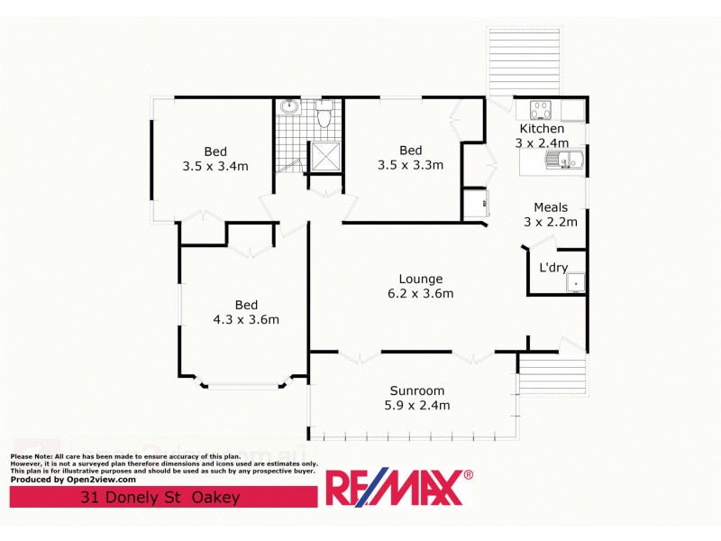 31 Donely Street, Oakey QLD 4401 Floorplan