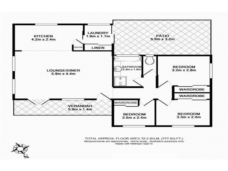 4 Peters Street, Goombungee QLD 4354 Floorplan