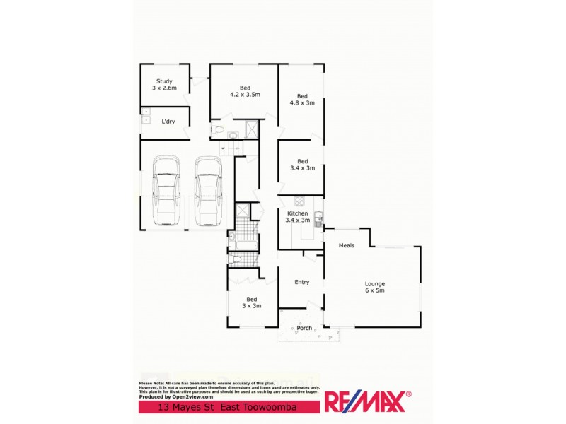 13 Mayes Street, East Toowoomba QLD 4350 Floorplan