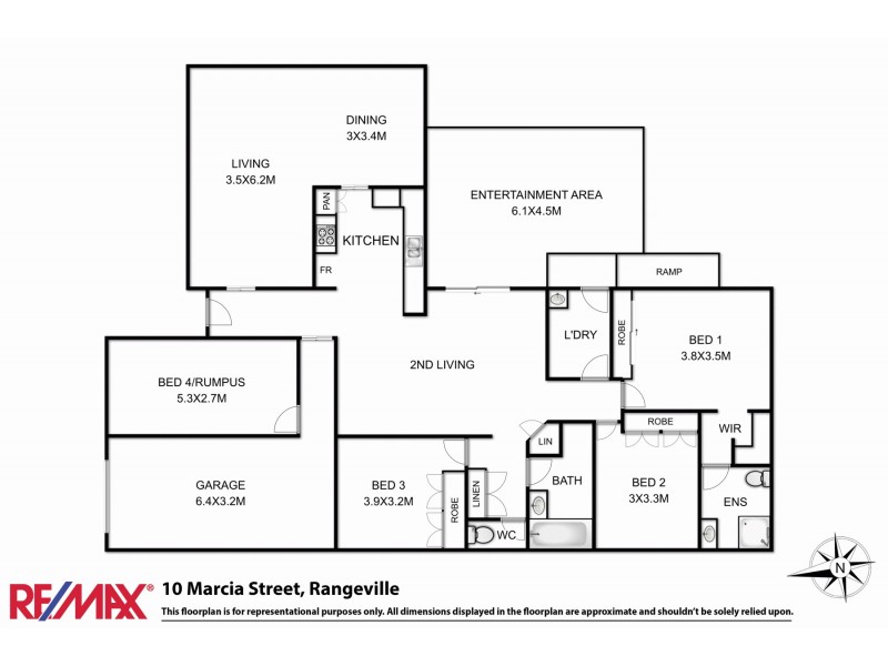 10 Marcia Street, Rangeville QLD 4350 Floorplan