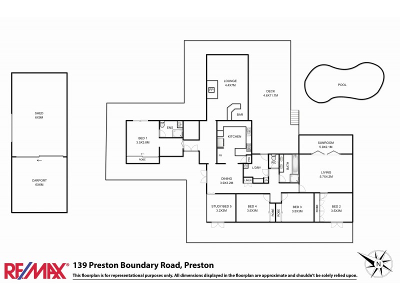 139 Preston Boundary Road, Preston QLD 4352 Floorplan