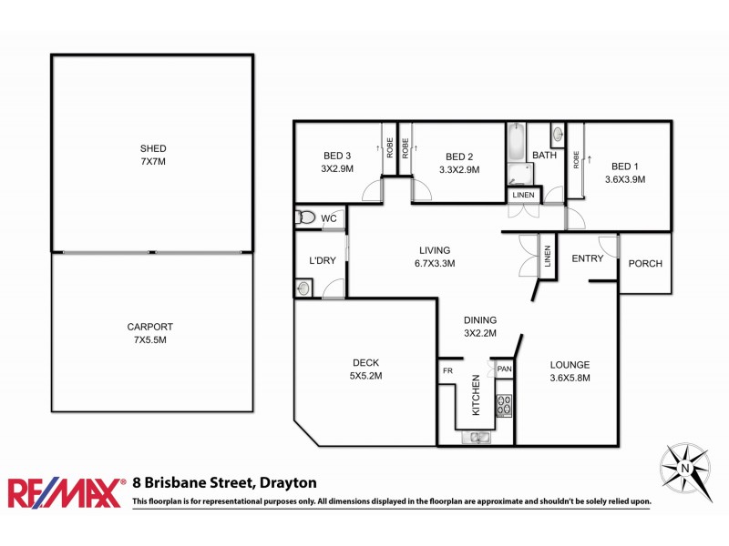 8 Brisbane Street, Drayton QLD 4350 Floorplan
