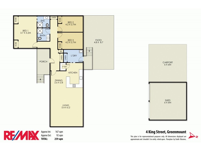 4 King Street, Greenmount QLD 4359 Floorplan